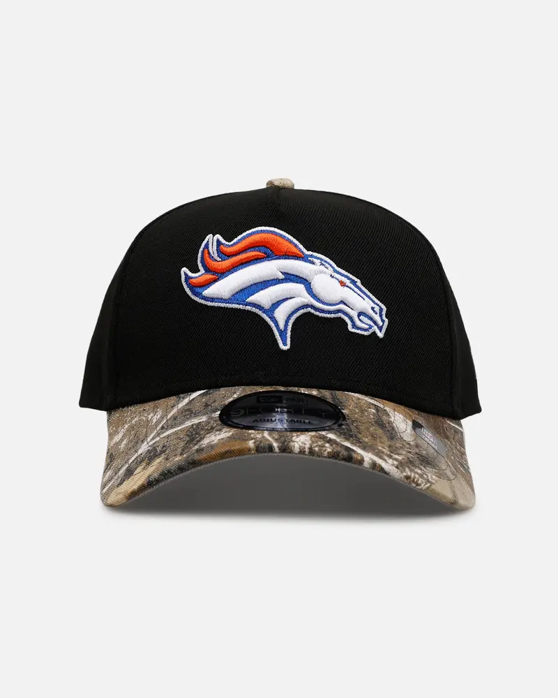 New Era Denver Broncos 'Black Crown Realtree Visor' 9Forty A-Frame Snapback Realtree Edge/Black 1