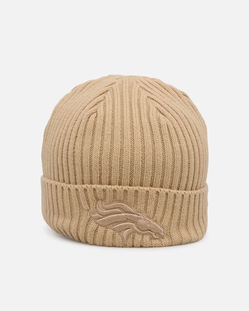 New Era Denver Broncos 'Color Pack' Beanie Tan 1
