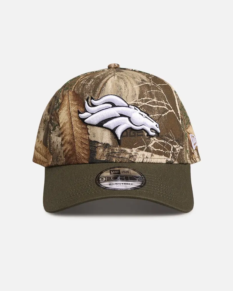 New Era Denver Broncos 'Nfl Season Kick Off' 9Forty A-Frame Snapback Realtree/Olive 1