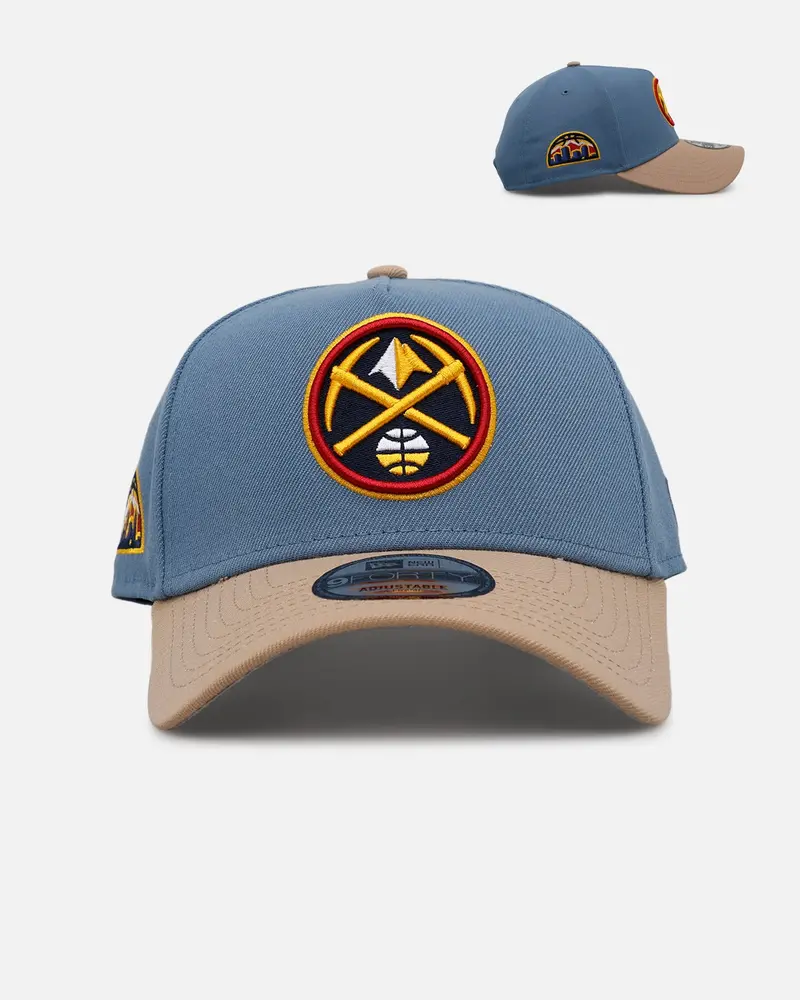 New Era Denver Nuggets 'Easy Breezy' 9Forty A-Frame Snapback Blue/Tan 1