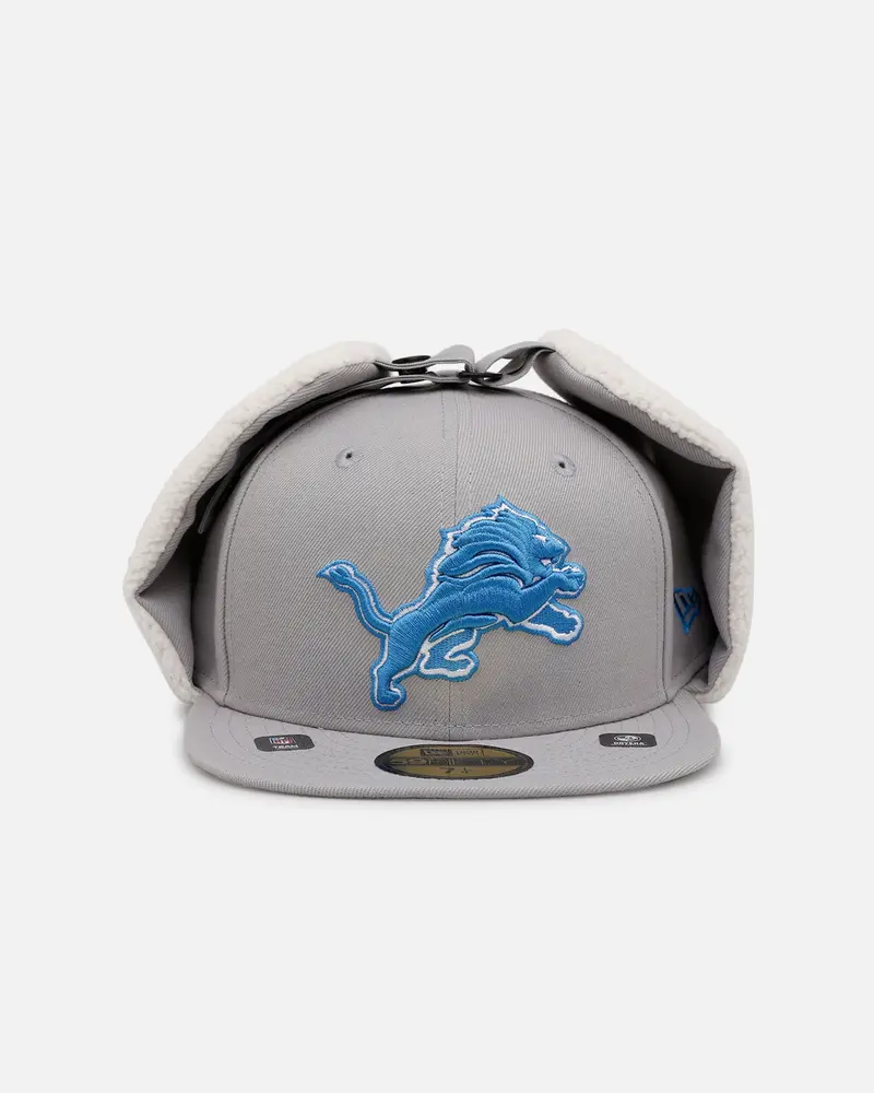 New Era Detroit Lions 'Classic Dog Ear' 59Fity Dog Ear Fitted Official Team Color 1