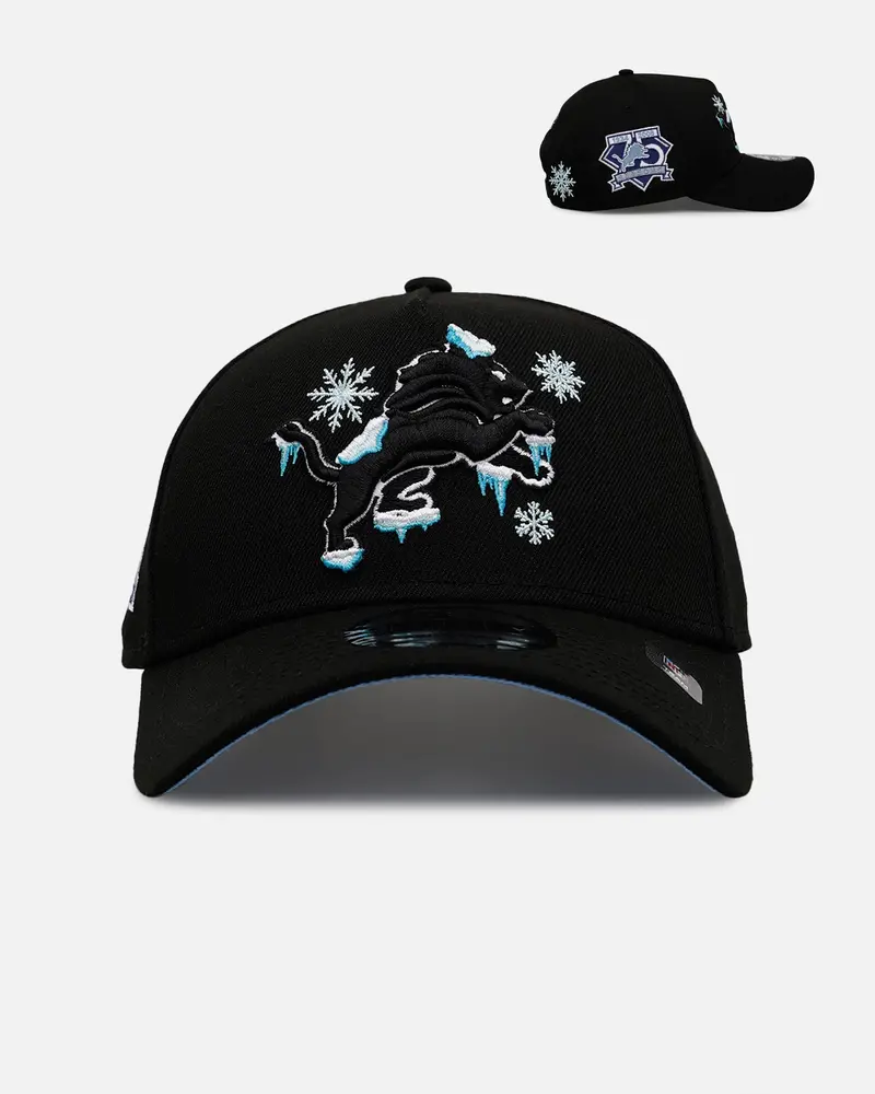 New Era Detroit Lions 'Cold As Ice' 9Forty A-Frame Snapback Black 1