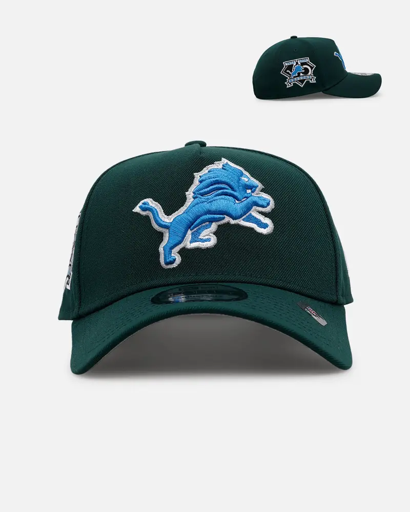 New Era Detroit Lions 'Evergreen' 9Forty A-Frame Snapback Dark Green 1