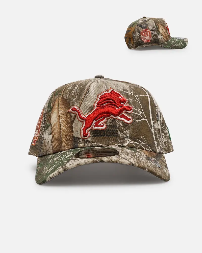 New Era Detroit Lions 'Great Outdoors' 9Forty A-Frame Snapback Camo 1