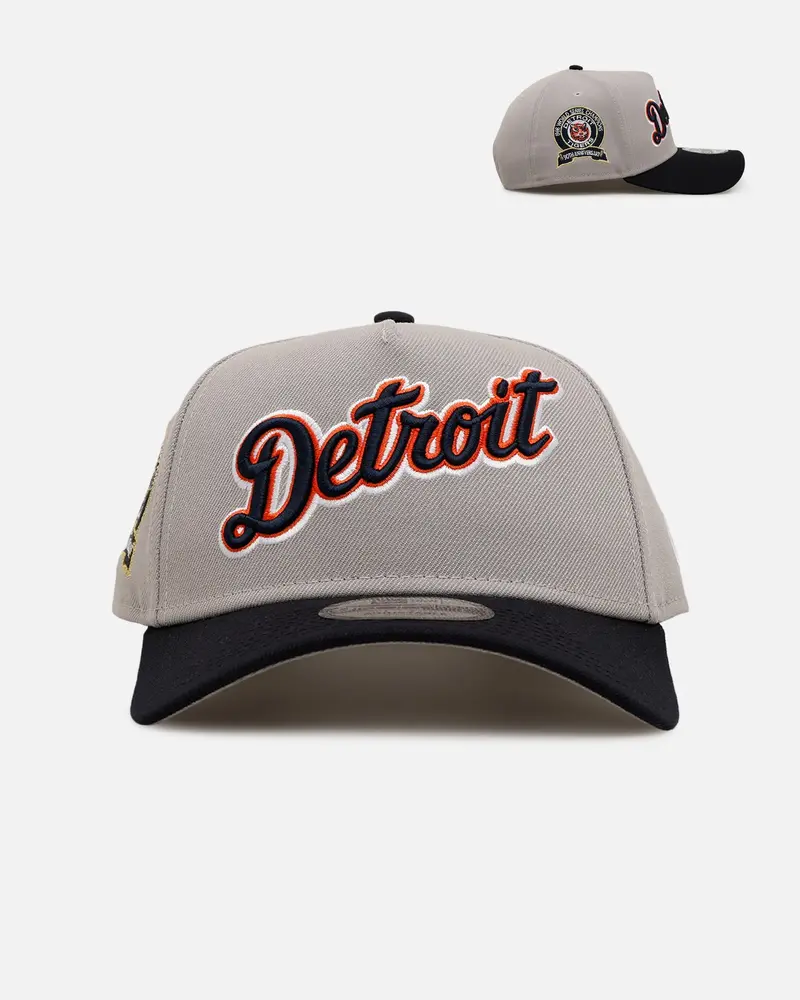 New Era Detroit Tigers 'Away Greys' 9Forty A-Frame Snapback Grey 1