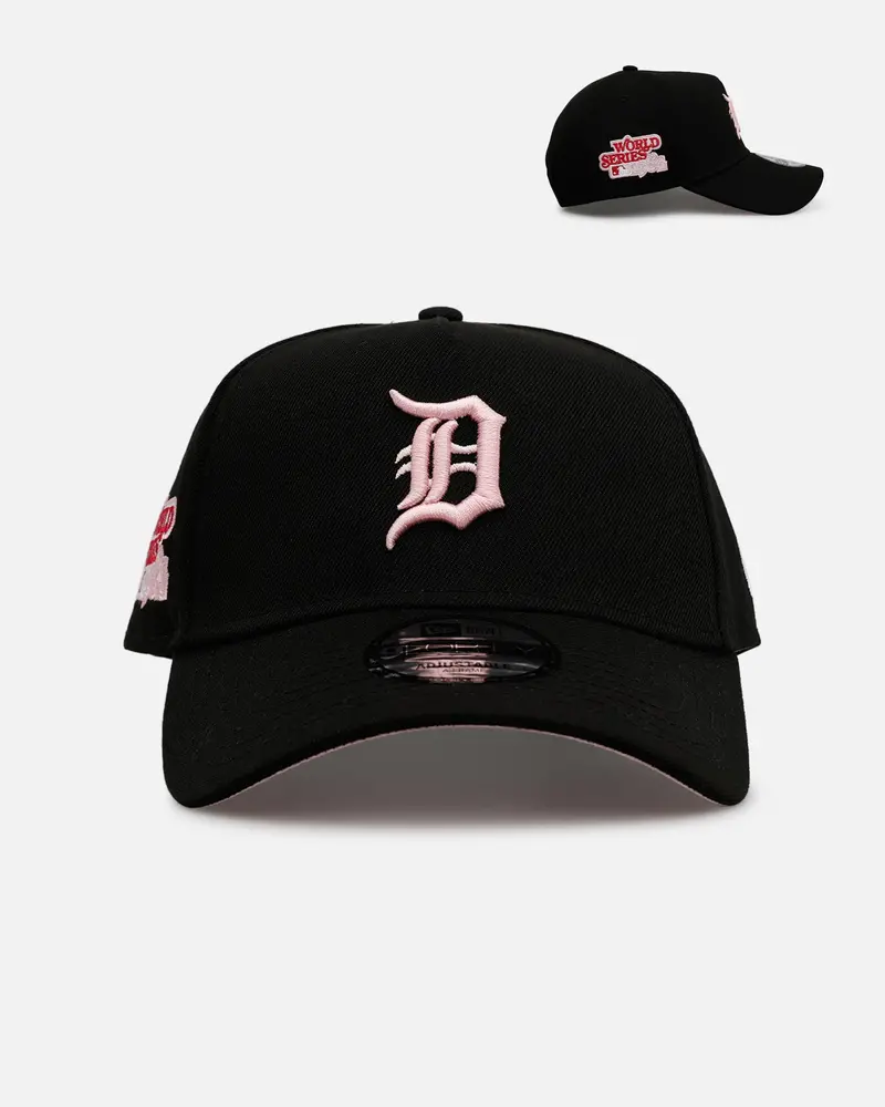New Era Detroit Tigers 'Black And Pink' 9Forty A-Frame Snapback Black/Pink 1