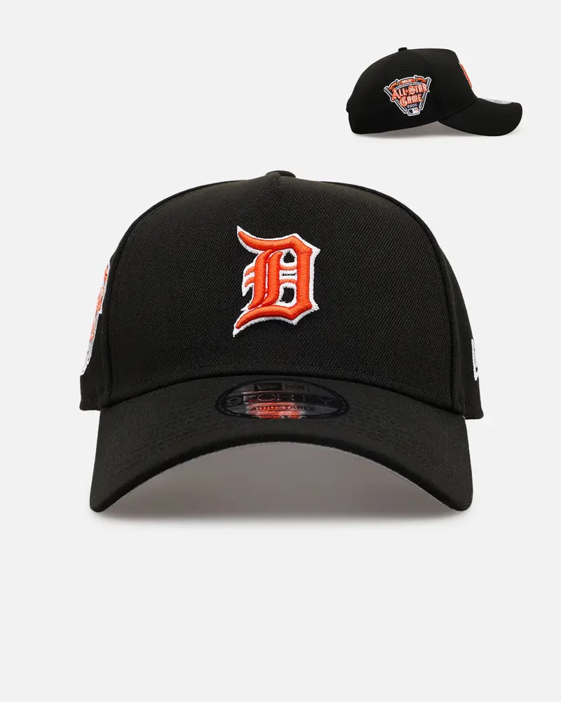 New Era Detroit Tigers 'Black And Team Color' 9Forty A-Frame Snapback Black/Official Team Color 1