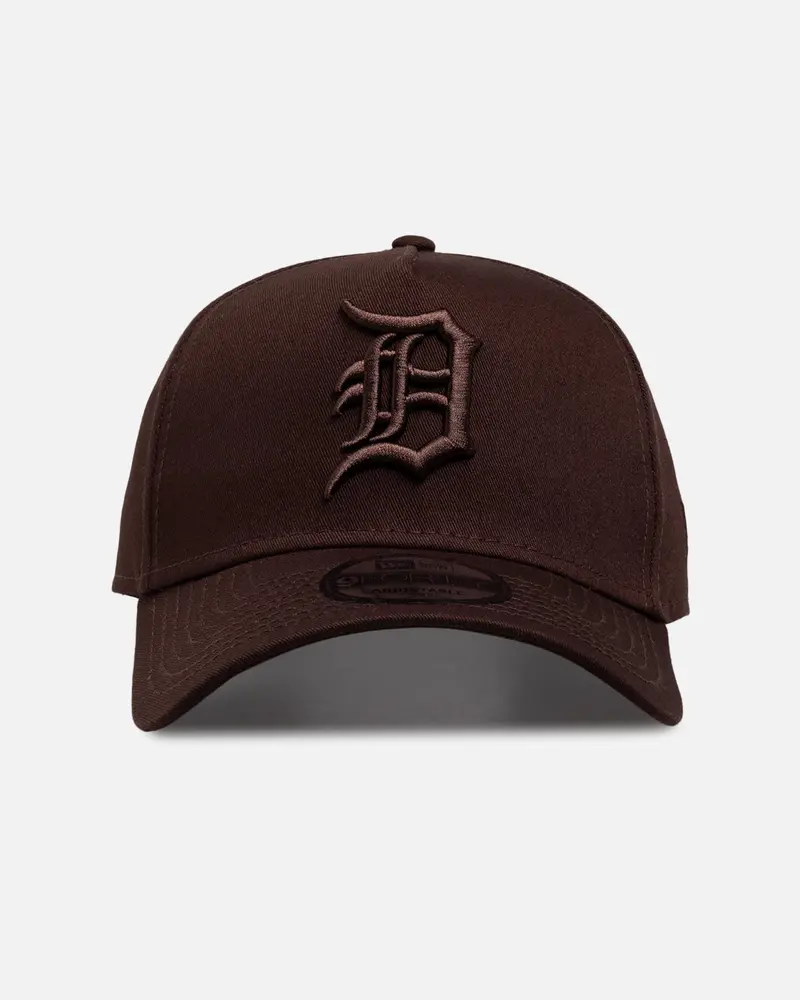 New Era Detroit Tigers 'Burnt Wood' 9Forty A-Frame Snapback Burnt Wood 1
