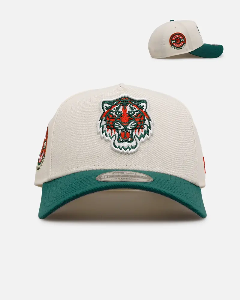 New Era Detroit Tigers 'Citrus' 9Forty A-Frame Snapback Chrome/Green/Orange 1