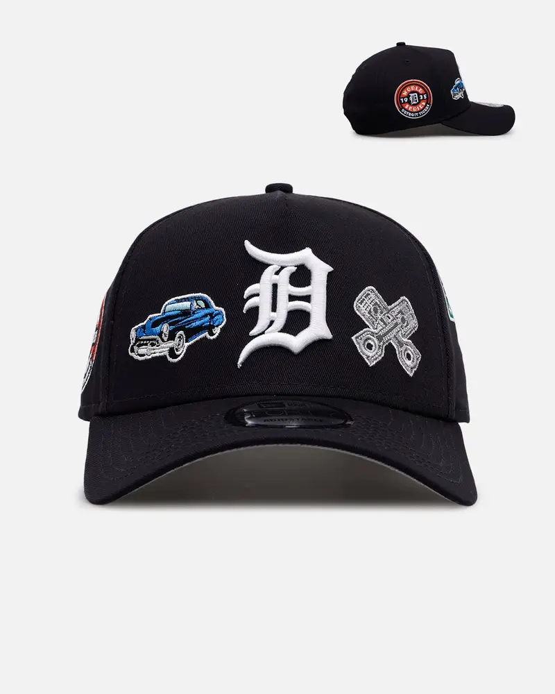 New Era Detroit Tigers 'City Icons' 9Forty A-Frame Snapback Navy 1