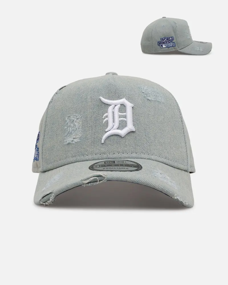 New Era Detroit Tigers 'Denim' 9Forty A-Frame Snapback Light Wash Denim 1