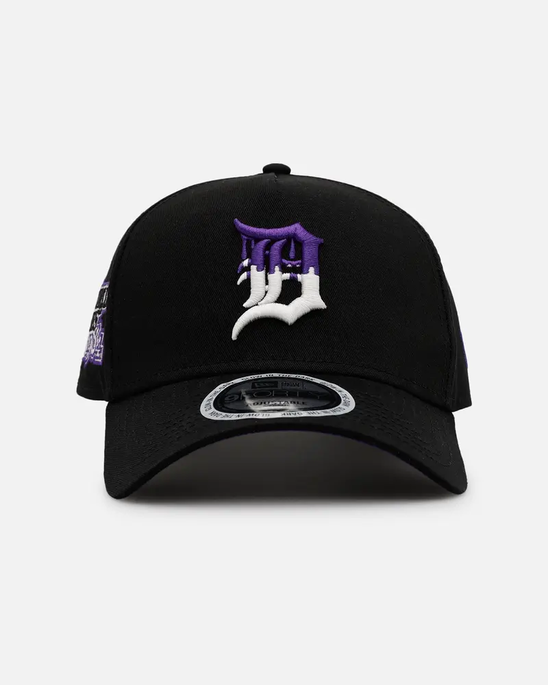 New Era Detroit Tigers 'Drip 3.0' 9Forty A-Frame Snapback Black/Glow 1