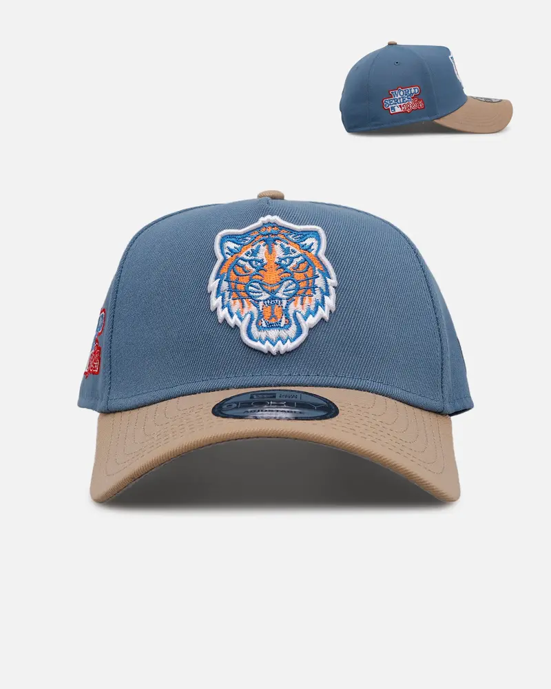 New Era Detroit Tigers 'Easy Breezy' 9Forty A-Frame Snapback Blue/Tan 1