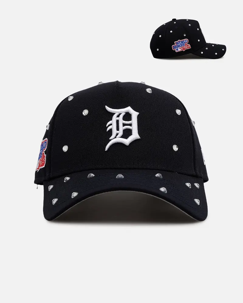 New Era Detroit Tigers 'Embellishment' 9Forty A-Frame Snapback Navy 1