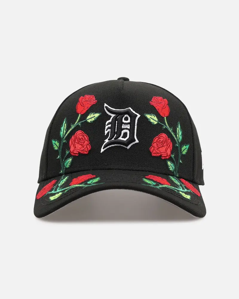 New Era Detroit Tigers 'Garden' 9Forty A-Frame Snapback Black 1