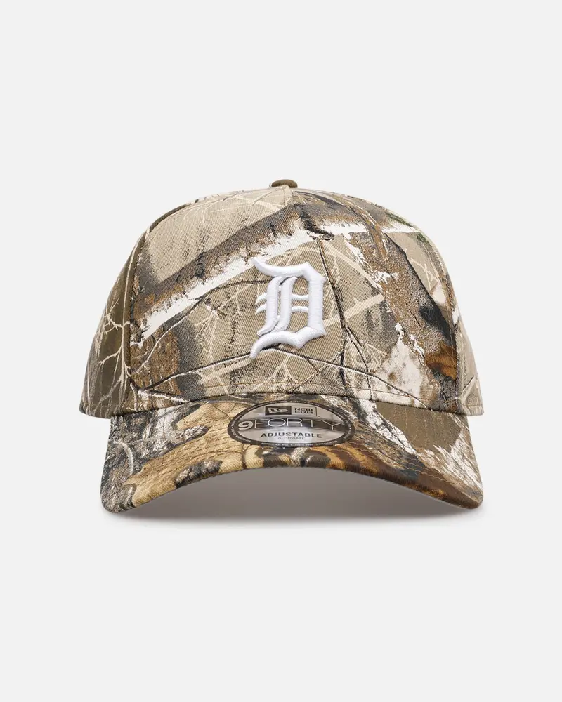 New Era Detroit Tigers 'Great Outdoors Part Ii' 9Forty A-Frame Snapback Real Tree Camo 1