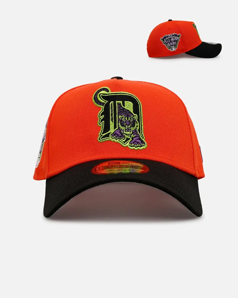 New Era Detroit Tigers 'Halloween' 9Forty A-Frame Snapback Orange/Black 1