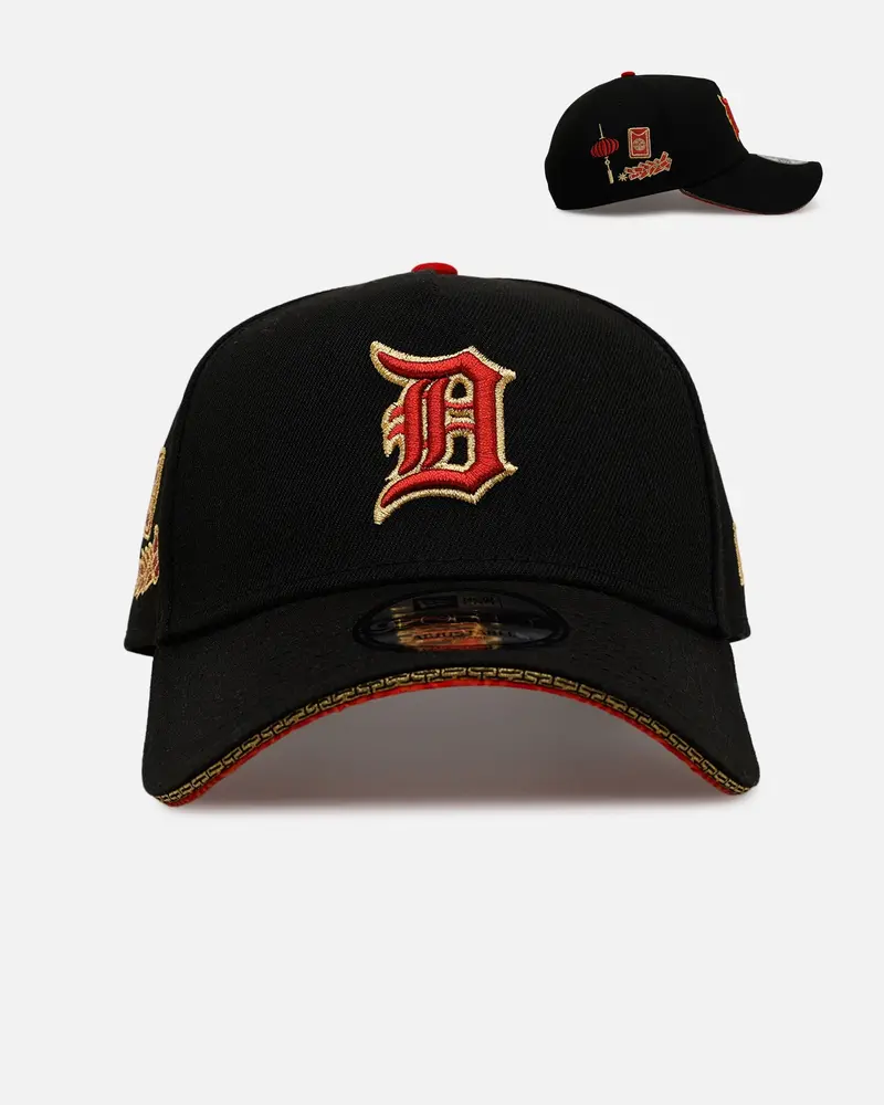 New Era Detroit Tigers 'Longevity' 9Forty A-Frame Snapback Black/Red 1