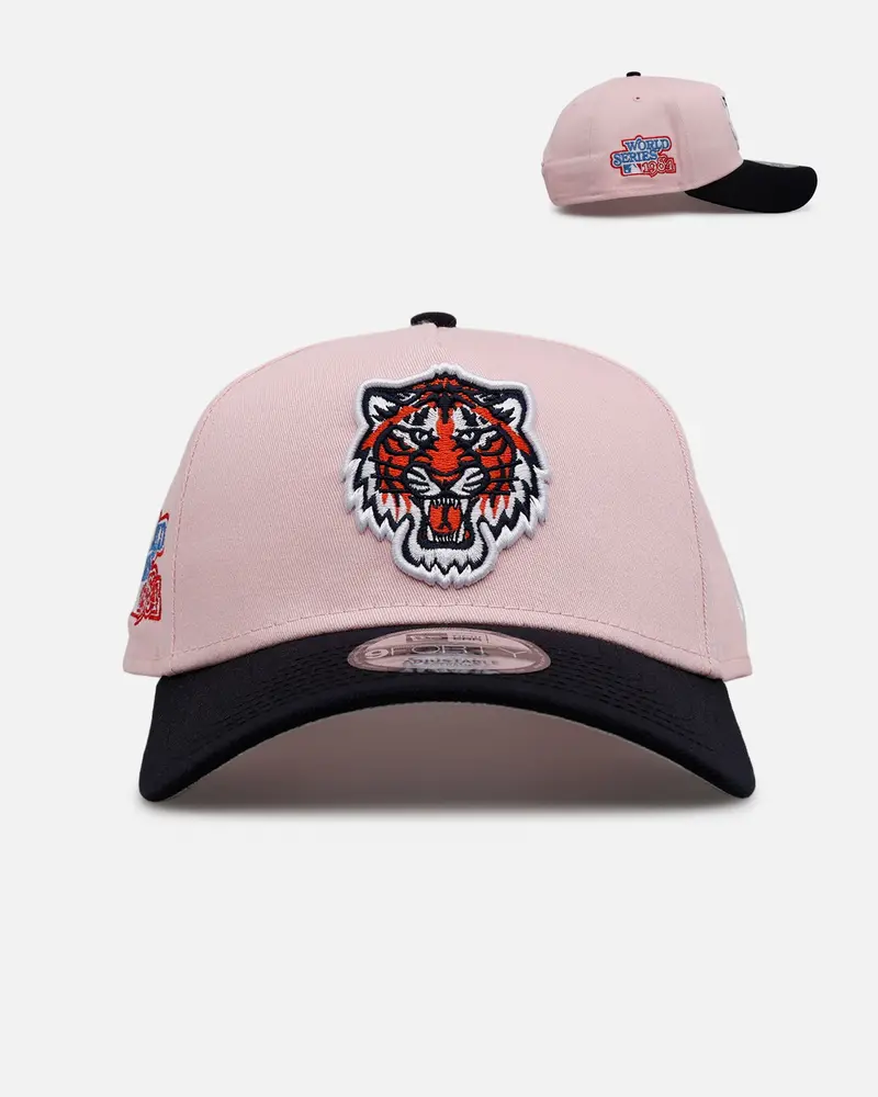 New Era Detroit Tigers 'Pink Crown' 9Forty A-Frame Snapback Pink 1