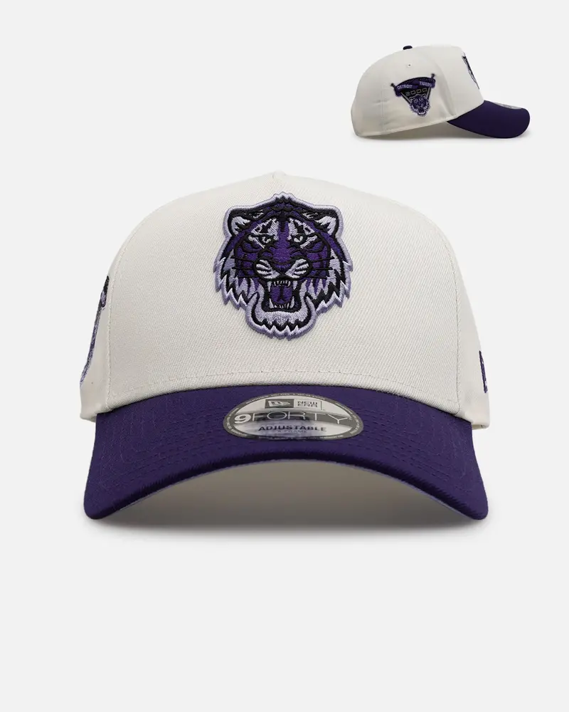New Era Detroit Tigers 'Purple Haze 2.0' 9Forty A-Frame Snapback Chrome/Purple 1