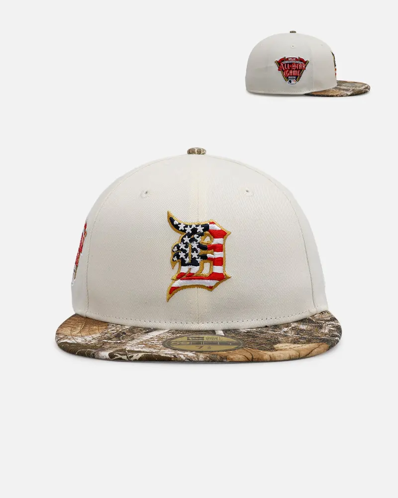 New Era Detroit Tigers 'Stars And Stripes' 59Fifty Fitted Chrome 1