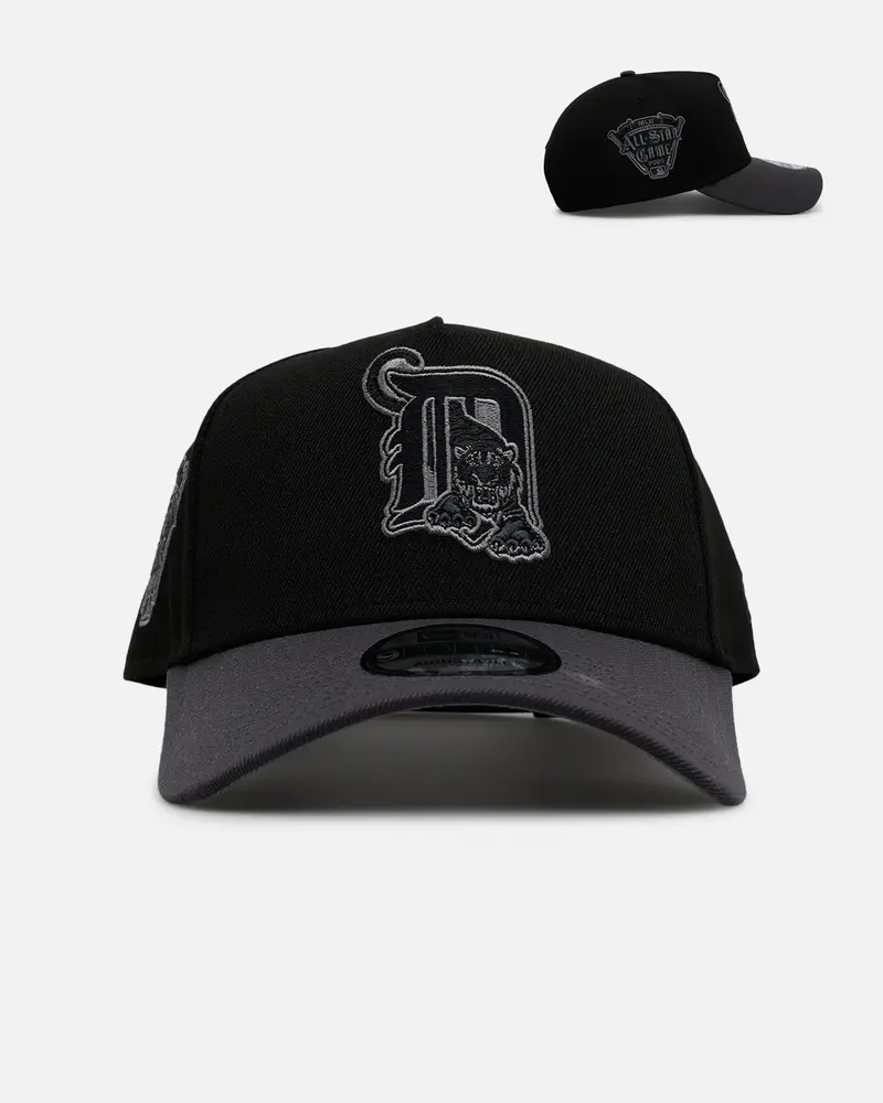 New Era Detroit Tigers 'Stealth' 9Forty A-Frame Snapback Black/Charcoal 1