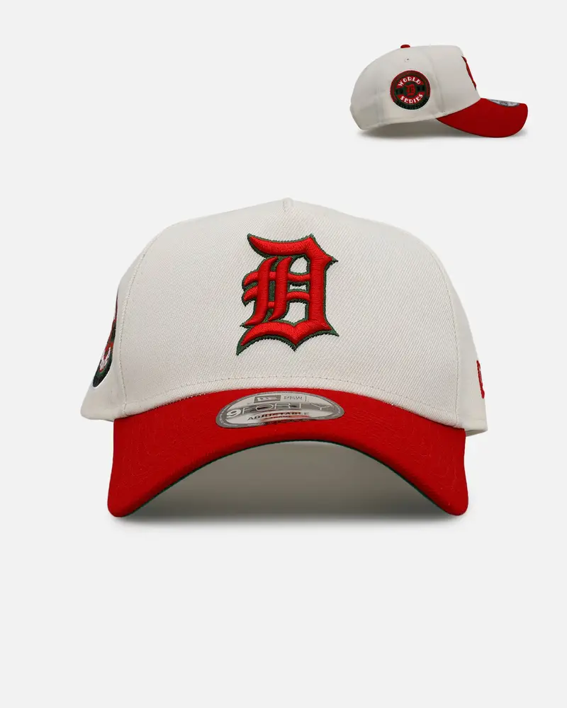 New Era Detroit Tigers 'Strawberry' 9Forty A-Frame Snapback Chrome/Red 1