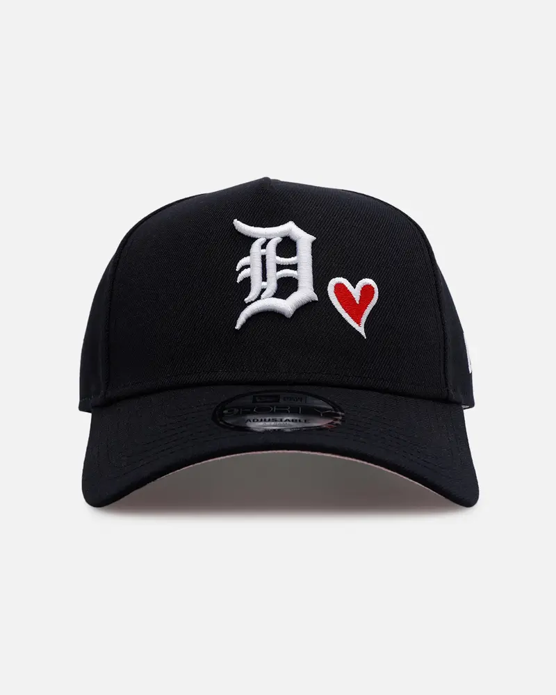 New Era Detroit Tigers 'Team Color Hearts' 9Forty A-Frame Snapback Official Team Color 1