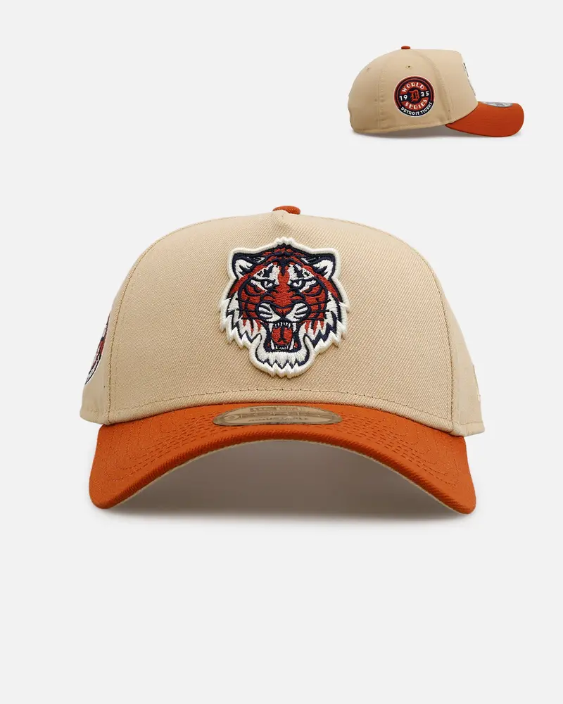 New Era Detroit Tigers 'Vintage' 9Forty A-Frame Snapback Vegas Gold 1