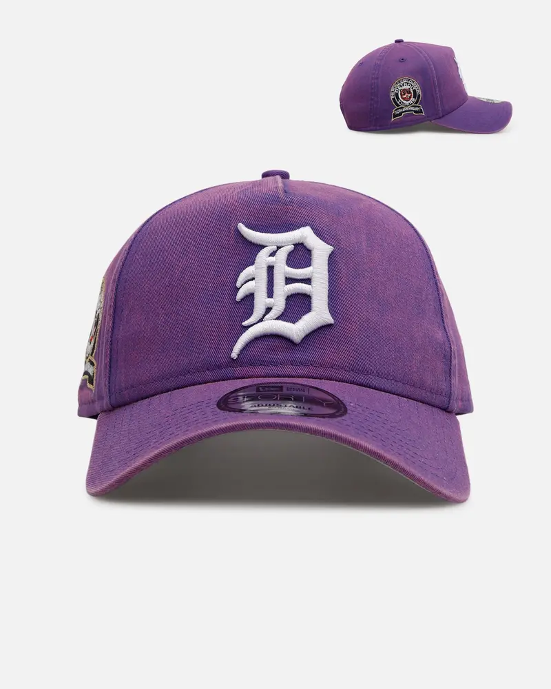 New Era Detroit Tigers 'Washed Purple' 9Forty A-Frame Snapback Washed Purple 1