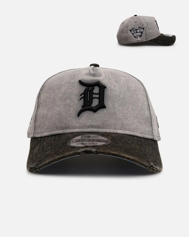 New Era Detroit Tigers 'Washed Storm Gray' 9Forty A-Frame Snapback Gray 1