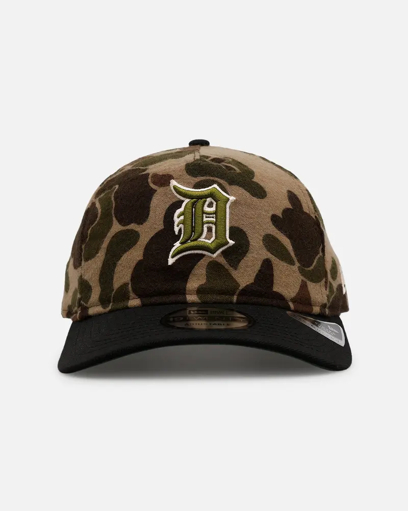 New Era Detroit Tigers 'Wool Duck Camo' 19Twenty Strapback Duck Camo 1