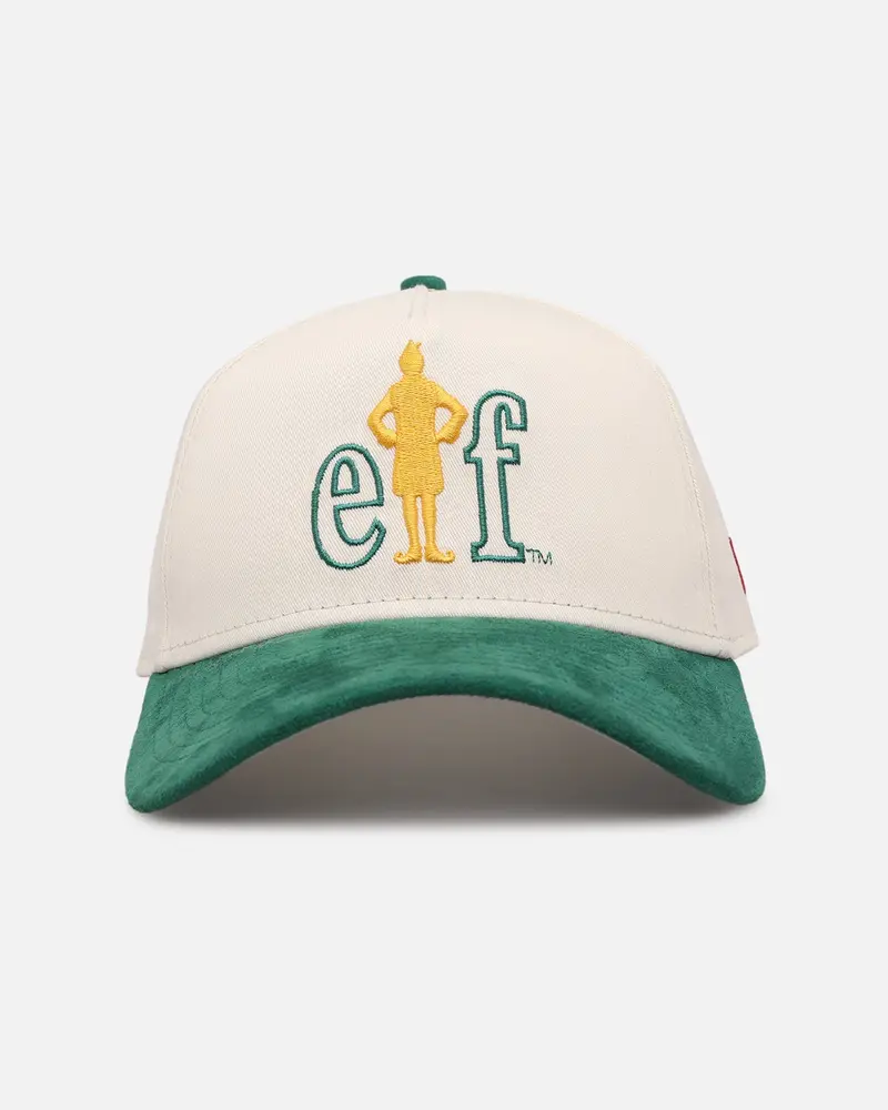 New Era Elf 'Christmas Movies' 9Forty A-Frame Snapback Chrome/Dark Green 1