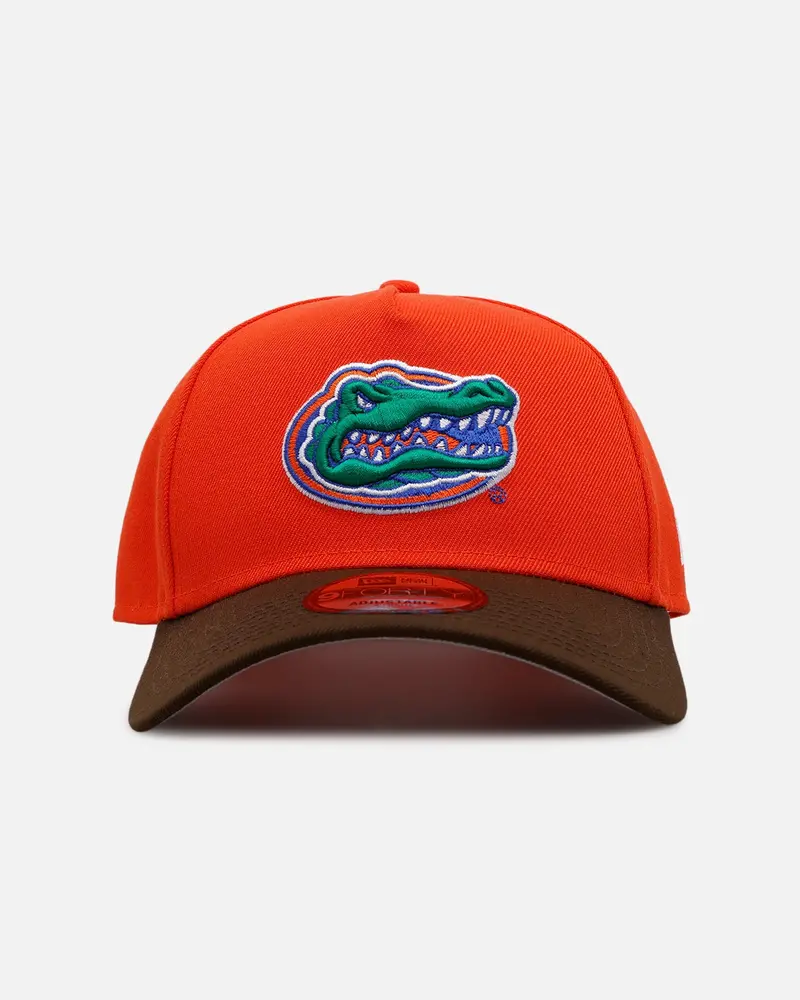 New Era Florida Gators 'Walnut Visor' 9Forty A-Frame Snapback Walnut 1