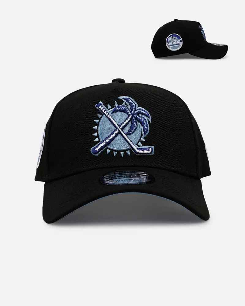 New Era Florida Panthers 'Black And Sky Blue' 9Forty A-Frame Snapback Black/Sky Blue 1