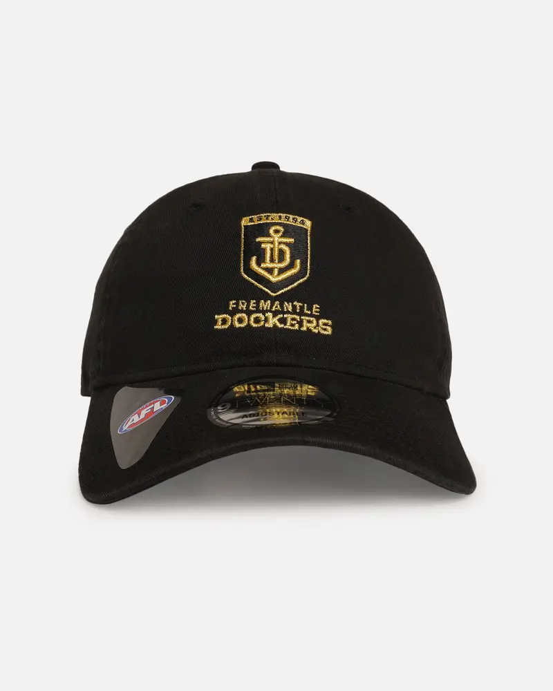 New Era Fremantle Dockers 'Afl Black & Gold' 9Twenty Strapback Black/Gold 1