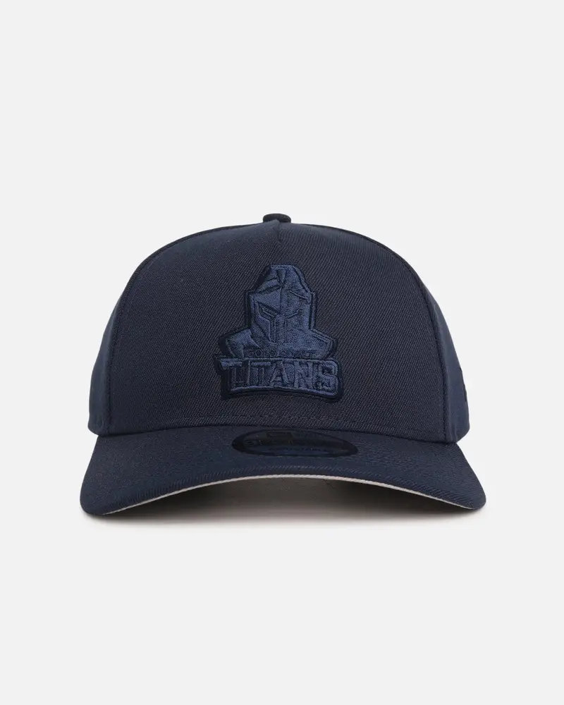 New Era Gold Coast Titans 'Ocean Blue' 9Forty A-Frame Snapback Oceanside Blue 1