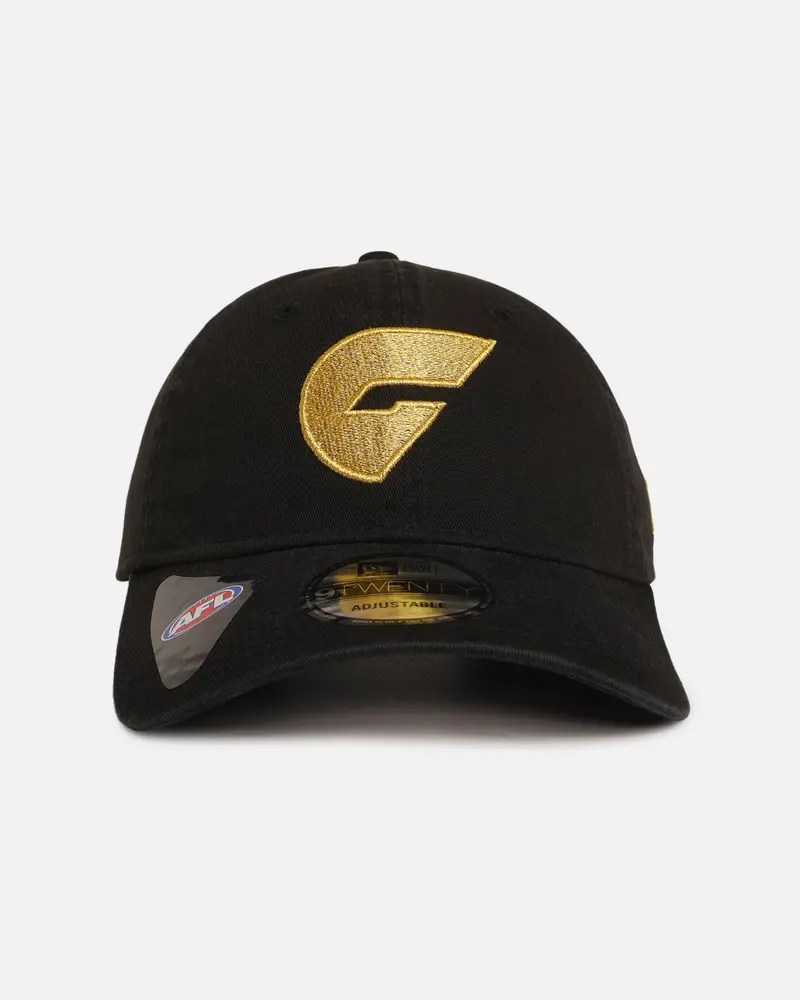 New Era Greater Western Sydney Giants 'Afl Black & Gold' 9Twenty Strapback Black/Gold 1