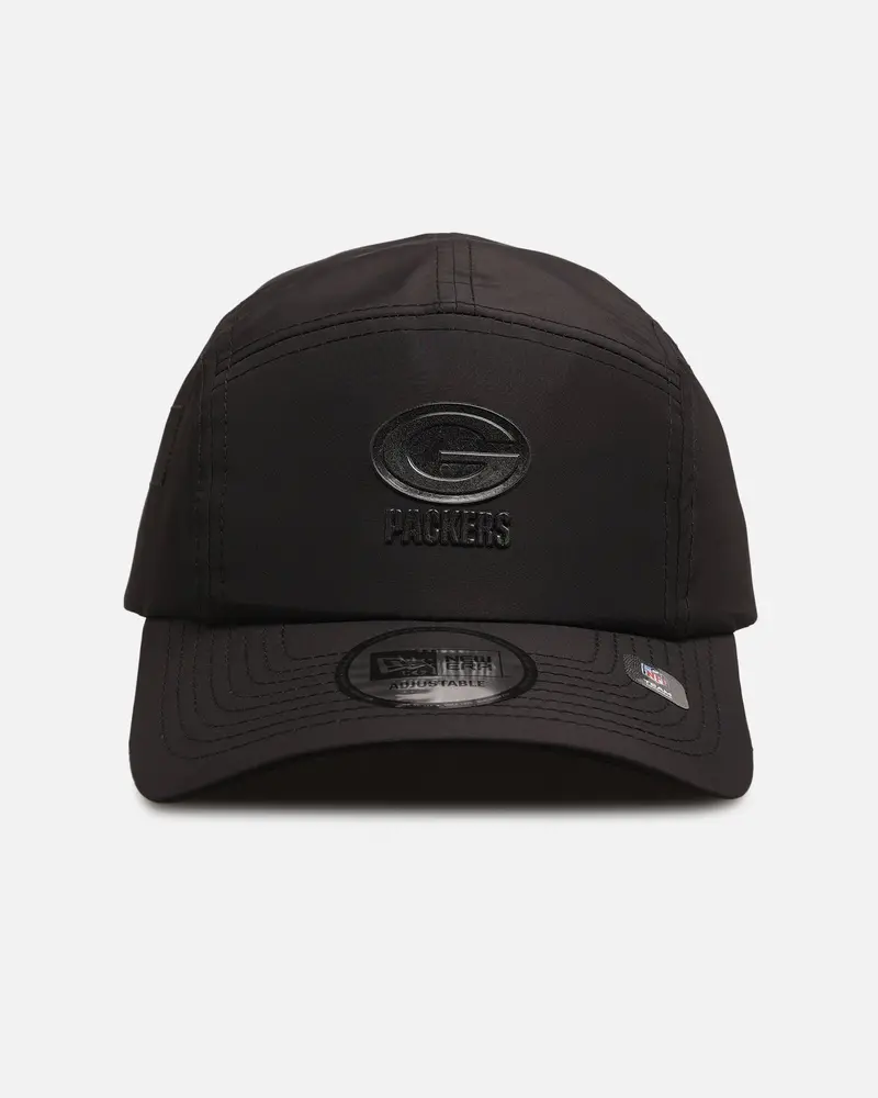 New Era Green Bay Packers 'New Era X Alpha Industries' Camper Strapback Black 1
