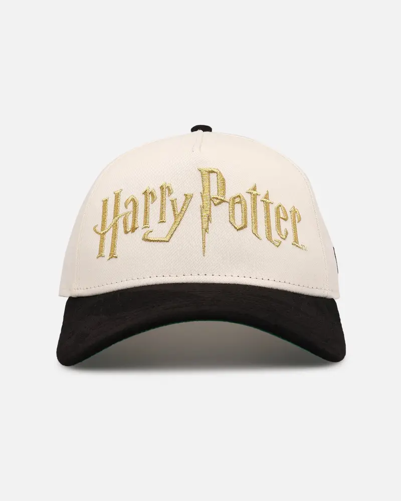 New Era Harry Potter 'Christmas Movies' 9Forty A-Frame Snapback Chrome/Black 1