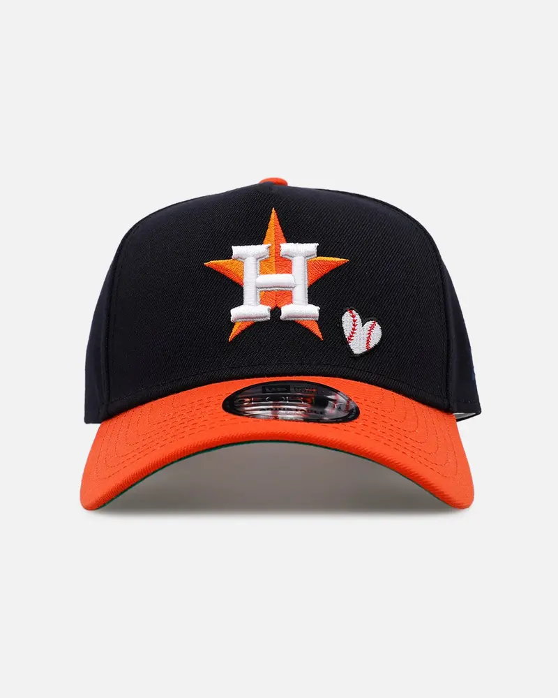 New Era Houston Astros 'Baseball Hearts' 9Forty A-Frame Snapback Official Team Color 1