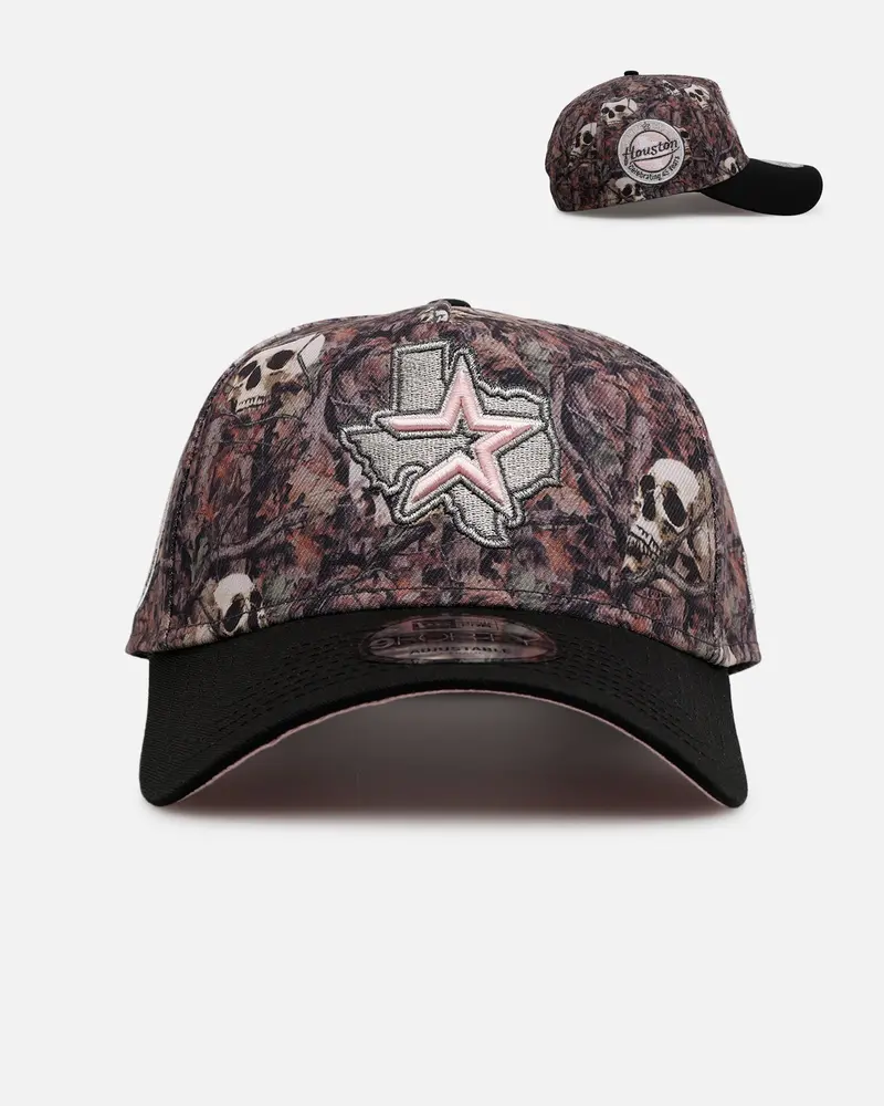New Era Houston Astros 'Camo Skulls' 9Forty A-Frame Snapback Camo 1