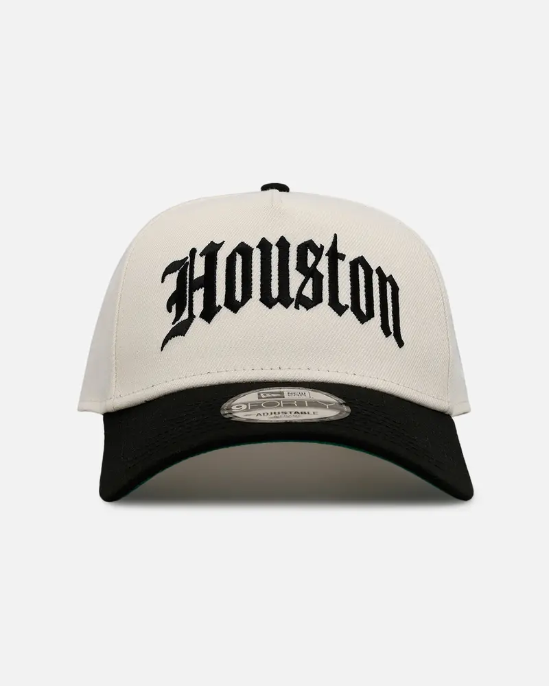 New Era Houston Astros 'City Pack' 9Forty A-Frame Snapback Chrome/Black 1
