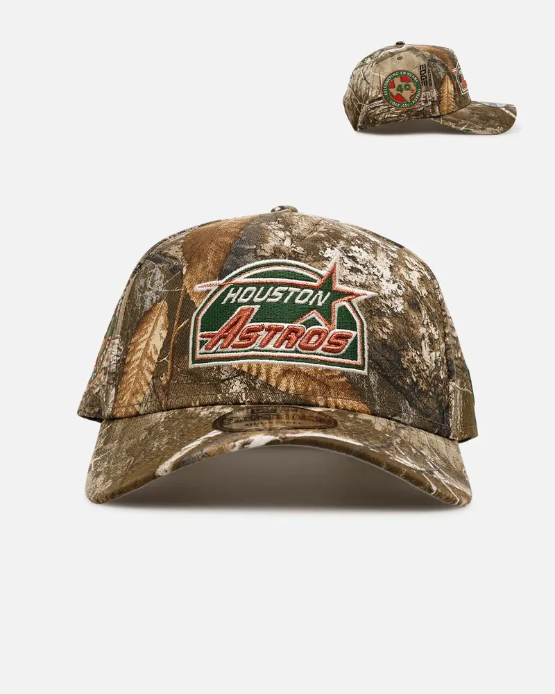 New Era Houston Astros 'Great Outdoors' 9Forty A-Frame Snapback Camo 1