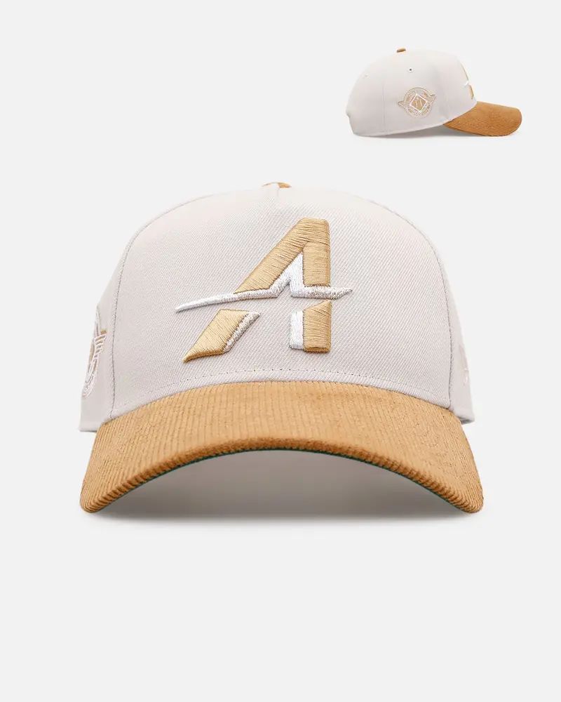 New Era Houston Astros 'Honey Pot' 9Forty A-Frame Snapback Stone/Wheat 1