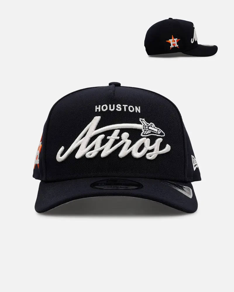 New Era Houston Astros 'Local Play' 9Fifty A-Frame Snapback Official Team Color 1