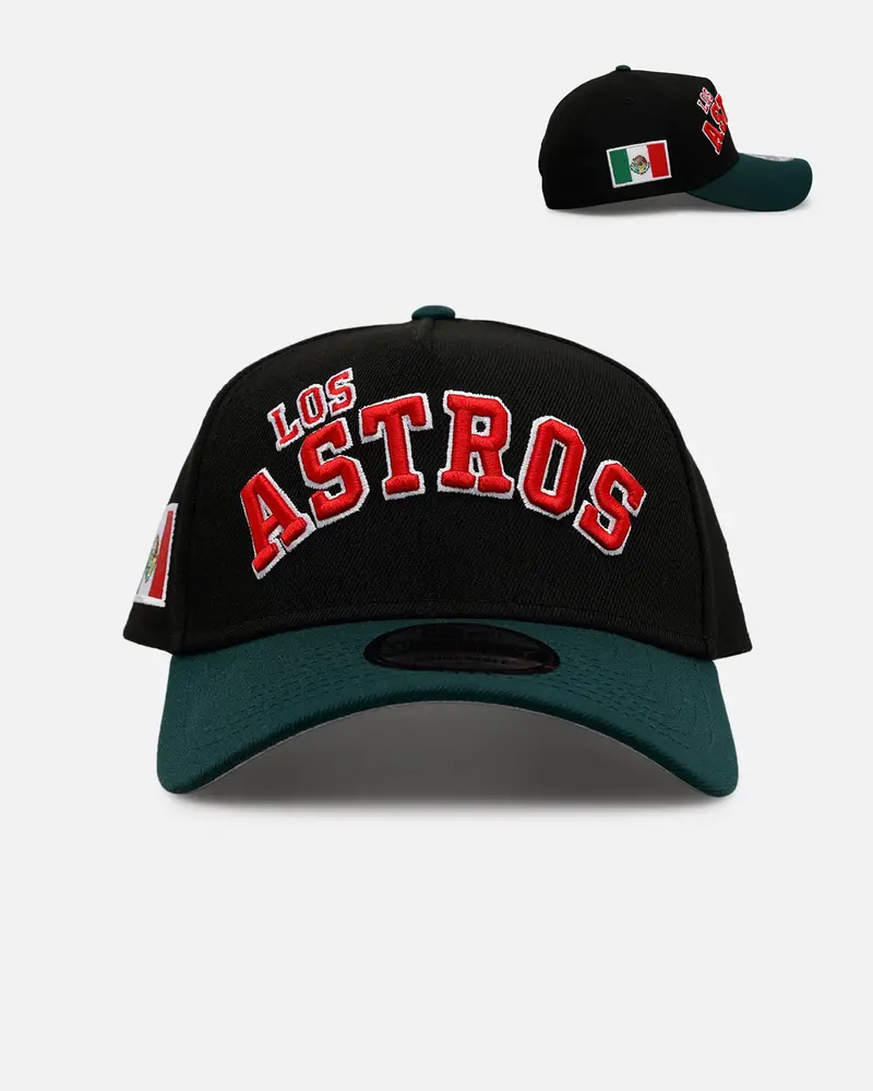 New Era Houston Astros 'Mexican Independence Day 2.0' 9Forty A-Frame Snapback Black/Green 1