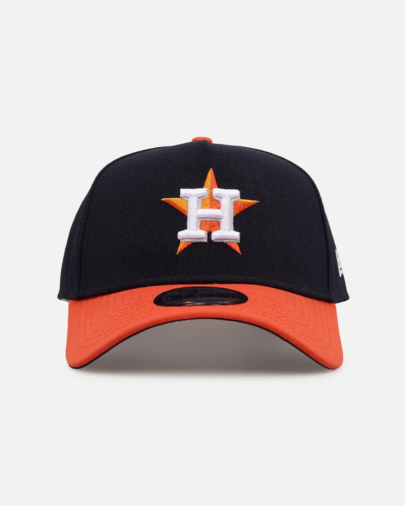 New Era Houston Astros 'On Field' 9Forty A-Frame Snapback Official Team Color 1