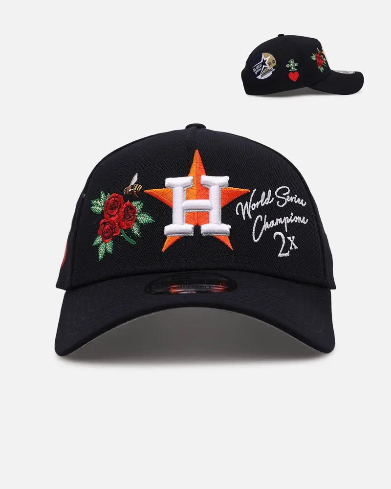 New Era Houston Astros 'One Love' 9Forty A-Frame Snapback Official Team Color 1