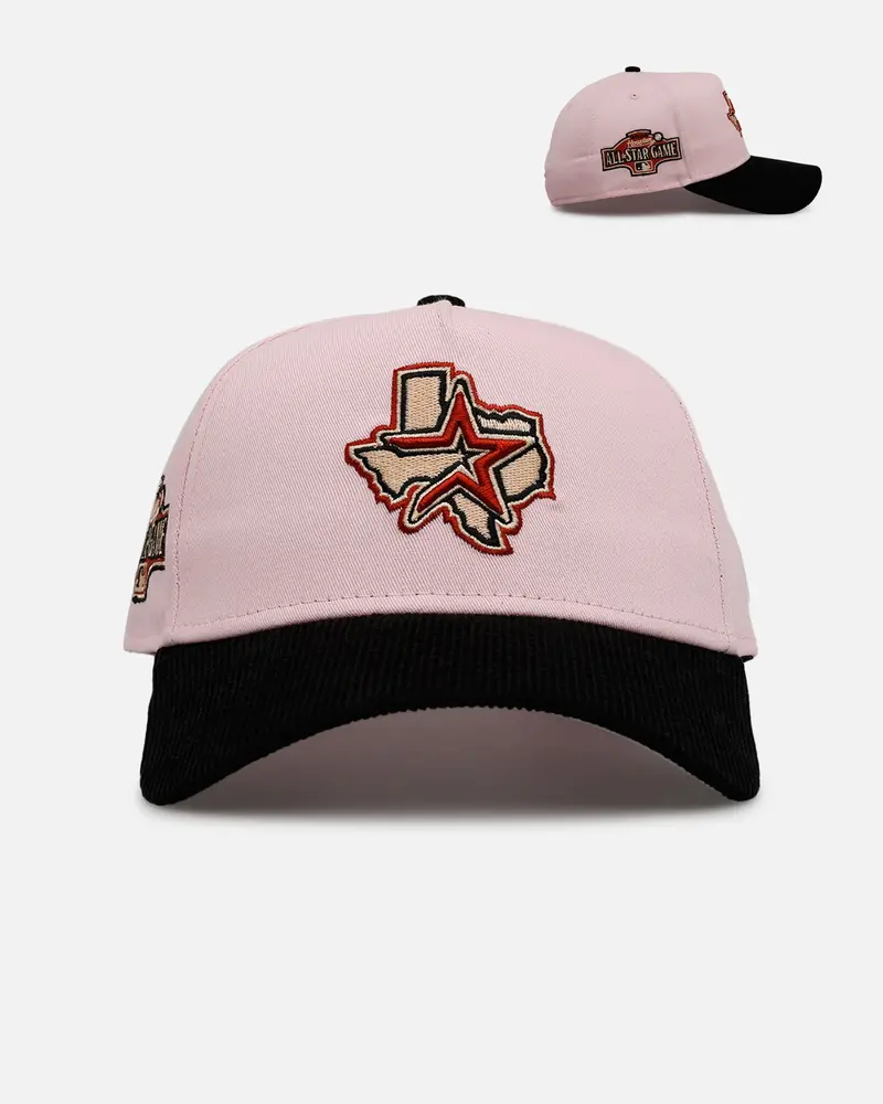 New Era Houston Astros 'Pink Crown' 9Forty A-Frame Snapback Pink 1